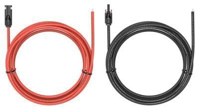 2.5mm Pair of Red and Black Solar Panel PV Cable Wire Male Female Connectors Solar Extension Cable Mc4 Connector Solar