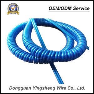 Customize 2 Cores Antistatic Electronic Coiled Wire Spiral Cable Flexible Cable