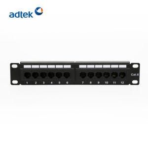 19&quot; 1u Empty Blanking Patch Panel 24port