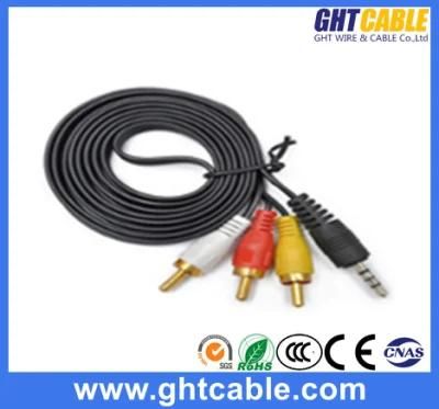 Male to Male Copper Audio Cable RCA Cable CCS