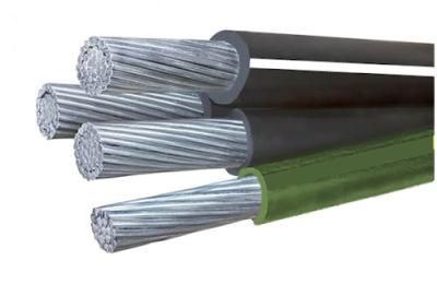 ASTM Standard Service Drop with Bare Aluminum Alloy Ground Wire 600V 2/0-2/0-1-4