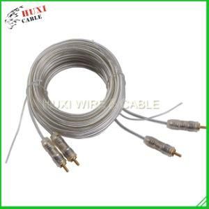 Standard Specification, China Supply, PVC Insulated, 2r RCA Cable From Haiyan Huxi
