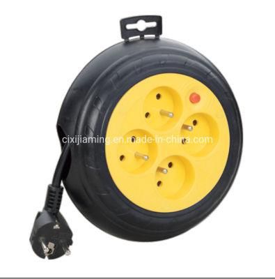 Jm0115A-Cr-F03m French Type Cable Reel with Children Protection