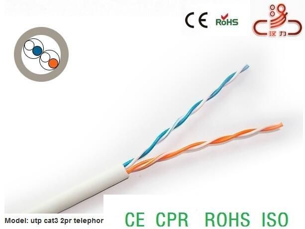 Communication Cable Cat5e Copper 100MHz Test Pass