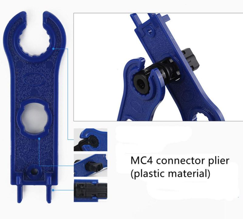 Solar Tool Kit Available with Cable Stripper, QC4 Crimping Plier and Spanner
