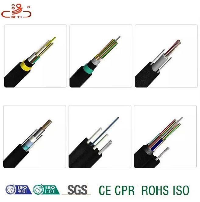 ADSS Fiber Optical Cable All-Dielectirc Self-Supporting Optic Fiber Cable