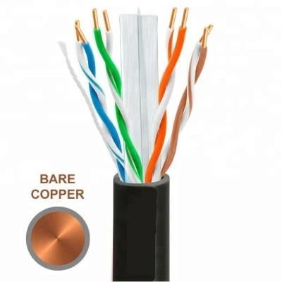 305m UTP FTP Network Patch Cord Ethernet CAT6 Shielded Bare Copper Conductor LAN Cable