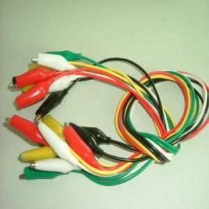 Small Colorful Metal Insulated Alligator Clips Electrical DIY Test Leads (YH1220)