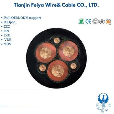 Type 241 Nsshou Tinned Copper Conductor Cross-Linked Epr Pcp 5GM5 5GM3 Rubber Sheathed Power Transmission Mining Nyy Control Electric Cable
