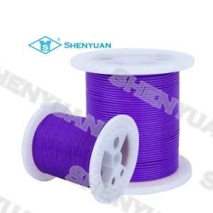 Shanghai Shenyuan Agr 1200/0.08mm 180 Degree 300V/500V Halogen Free Super Flex Heat Resistance Slicon Wire Silicone Cable