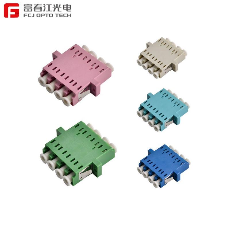 100 PCS/Lot FTTH Sc APC Optical Fiber Cable Quick Connector Fast Cold Connection Adapter for CATV Networkready to Ship From China