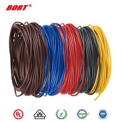 Brown Blue Color PVC Insulated UL2835 28AWG 2 Core Double Braid Shield Cable