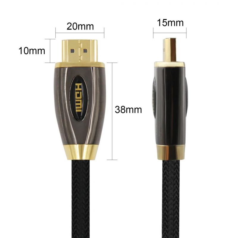 High end 2.0V HDM 4K 3D 60Hz Cable for HD TV LCD Laptop PS4 Projector Computer Cable
