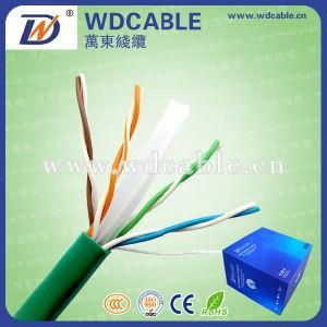 CE RoHS 4 Pairs 23/24/26AWG UTP/FTP/SFTP CAT6 LAN Cable