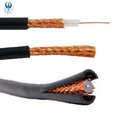 Factory Wholesale 50 Ohms RF Feeder Signal Antenna Shield Cable 7dfb LMR400 Coaxial Cable