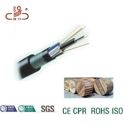 Central Loose Tube GYTA53 Fiber Optic Cable