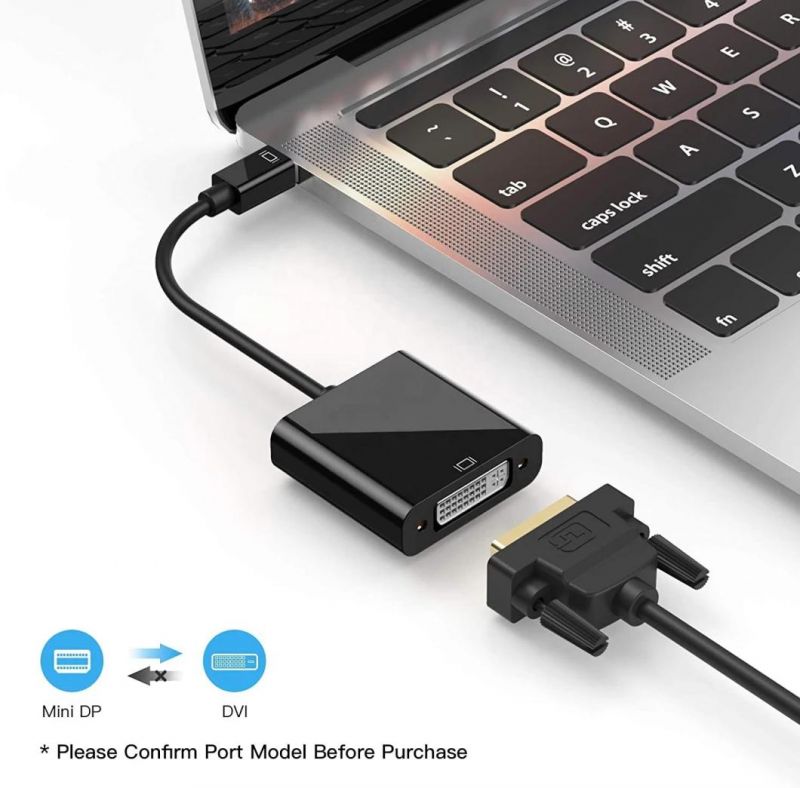 Mini Display Port to DVI Female Converter Cable