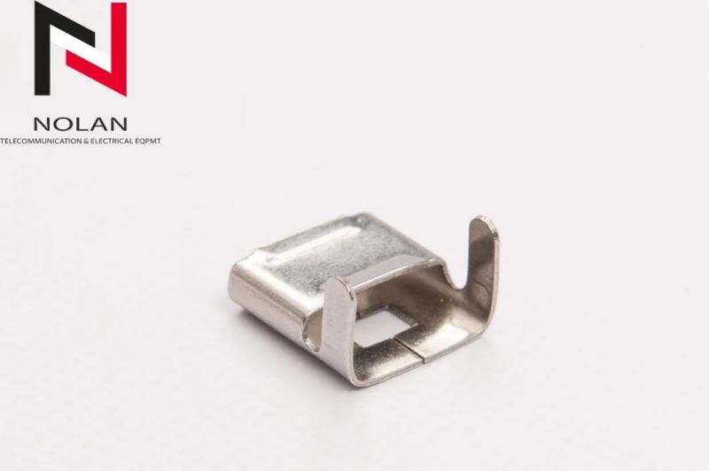 Ear Lokt Stainless Steel Banding Buckle It for Bundle Cable Pole