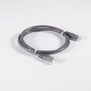 Fluke Pass Dark Grey Cat 5e Patch Cord UTP CCA for Computer/Patch Panel 1m