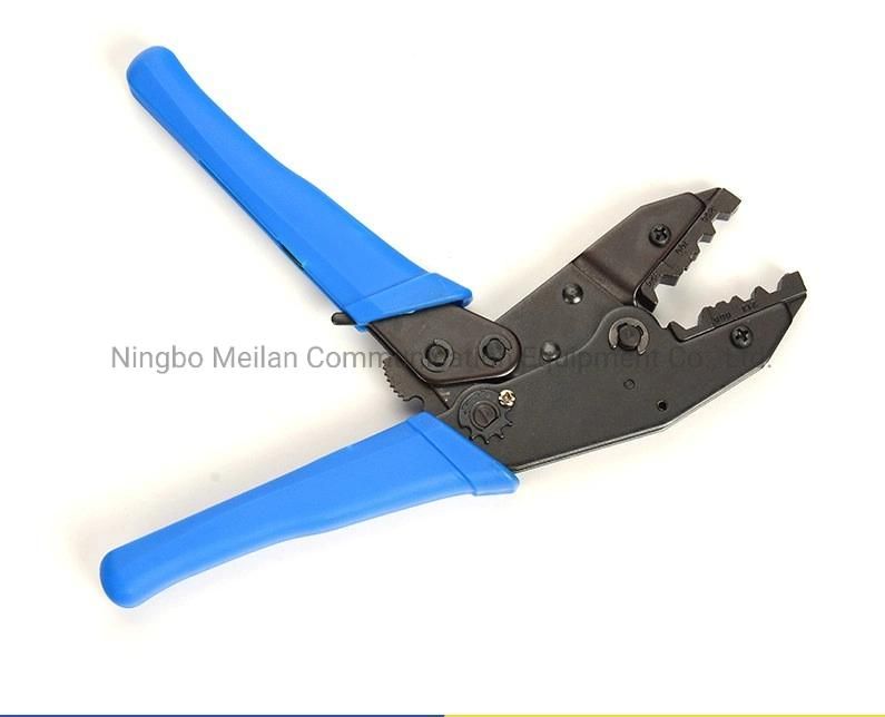 Manual Coaxial Cable Fishing RF Connector Crimping Tool