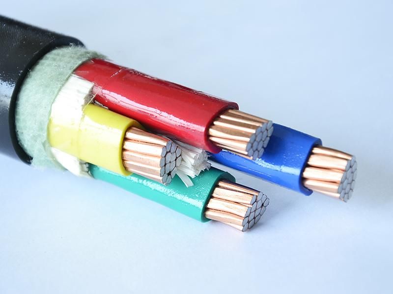 Copper Conductor XLPE Insulated PVC 4 Core 4mm 6mm 10mm AC Power Cable