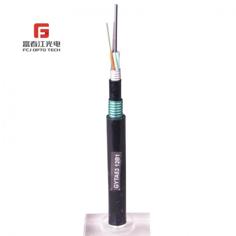 Single Mode Outdoor Underground GYTA Fiber Optic Cable