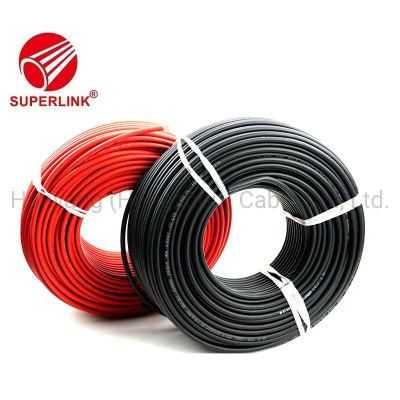 2*4mm Solar Cable for Solar Panels Twin Core New Energy Cable Inmetro Test