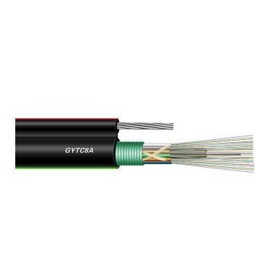 Gytc8a Anatel Certificate Hanxin 19 Years ODM Factory High Quality Self-Supporting Aerial Messenger Wire Fiber Optic Cable