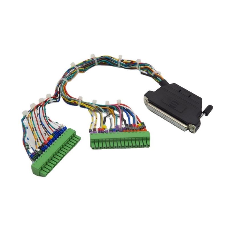 OEM / ODM Factory Directly Supply Mdr Cable Assembly with Terminal Blocks