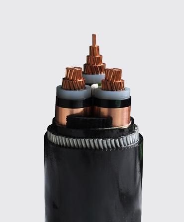 Yxc7V-R N2xsy Cu/XLPE/Cws/PVC 6/10kv 12/20kv Stranded Power Cable