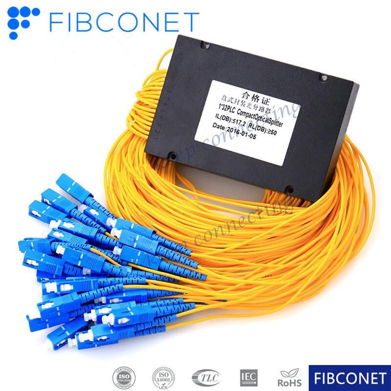 FTTH Optical Distribution Box 2 Input 18 Cores PP Material Fiber Optic Splitter Box From Chinese Factory