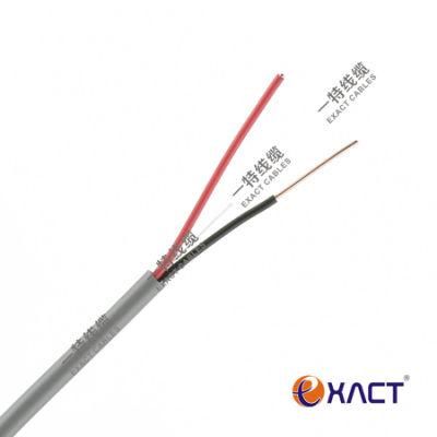 Communication Cable Solid 2xAWG24 Unshielded CPR Eca PVC insulation and jacket Alarm Cable