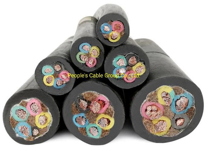 16mm2 25mm2 35mm2 50mm2 95mm2 PVC Insulated Jacket Sheathed Flexible Copper Welding Machine Electric Wire Power Cables Rubber Welding Cable