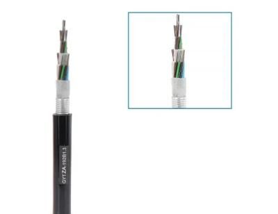 Heat Sensitive Optical Cable Gytza Best Price Outdoor Anti-Fire 12 24 48 72 Core Flame-Retardant Fiber Optic Cable