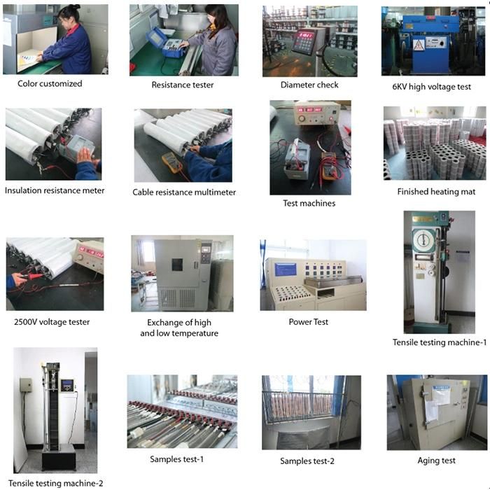 Industrial/Process and Commercial/Construction Constant Wattage Parallel Circuit Heating Cable