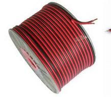 Red and Black CCTV Power Cable