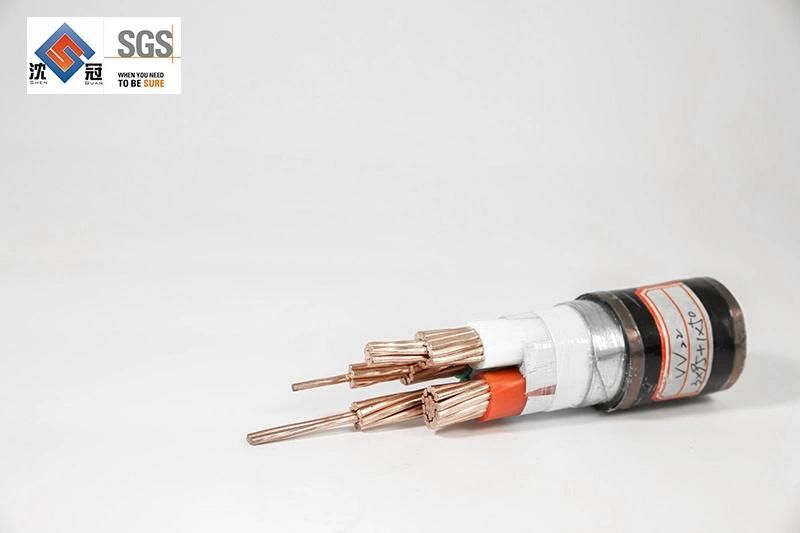 Shenguan Wire Cable Yvv (NYY) PVC Insulated Cable Low Voltage Power Cables