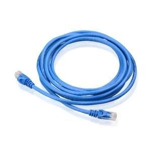 UTP Cat5e 7*0.12mm CCA Patch Cord Blue