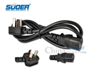 Rice Cooker Power Cord Black 0.75m Rice Cooker Power Line