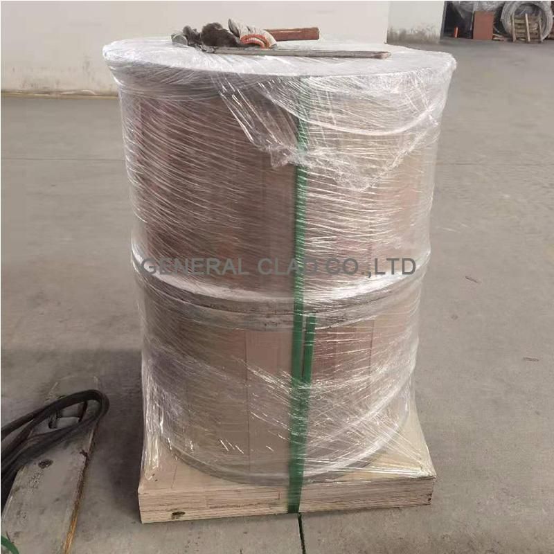 Telephone Cable 36% IACS CCS Drop Wire for Communication Cables