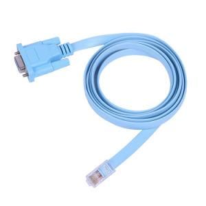 dB9 Serial RS232 Port to RJ45 Cat5 Ethernet LAN Cable