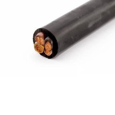 General Purpose Welding Copper Wire Flexible Jacketed Rubber Cable