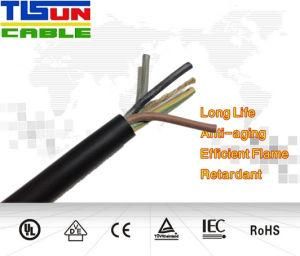 750V Oil-Resistant H07rn-F Rubber Cables for Outdoor Application