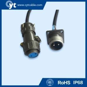 High Quality 2~6 Pin Waterproof connector for Electric Waterproof Equipment