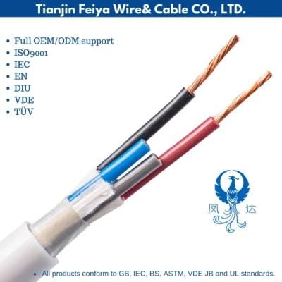PVC Elevator Cable H05vvf IEC 53 Copper Wire PVC Insulated &amp; Sheathed Flexible Cables