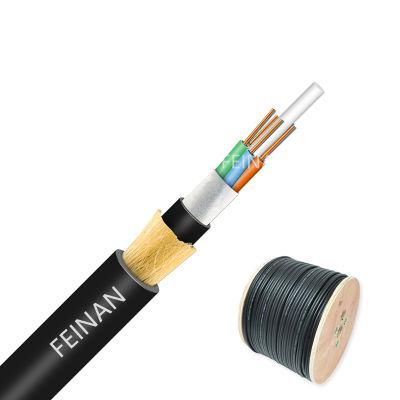 High Quality ADSS G652D All Dielectric Double Jacket Optical Fiber Cable