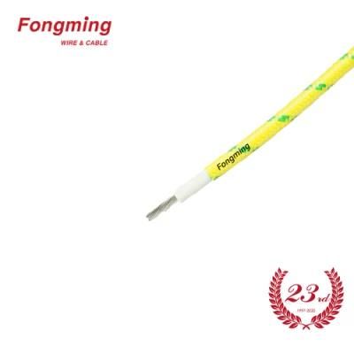 6900V 150c 180c High Voltage UL3642 Silicone Fiberglass Braided Agrp Wire