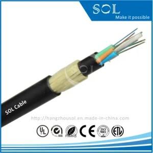 Outdoor Aerial Communication Aramid Yarn Reinforced Fiber Optic Cable