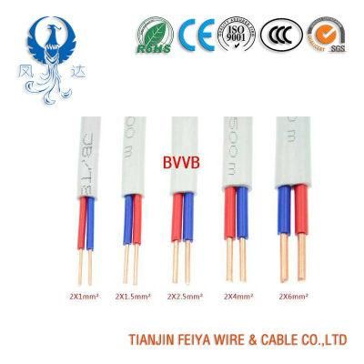 6242 Y 300/500V Copper Conductor PVC Insulation/Sheath Twin and Earth PVC Cable