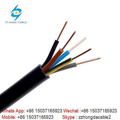 5*4 Copper Power Cable XLPE Insulated PVC Jacket Copper Cable